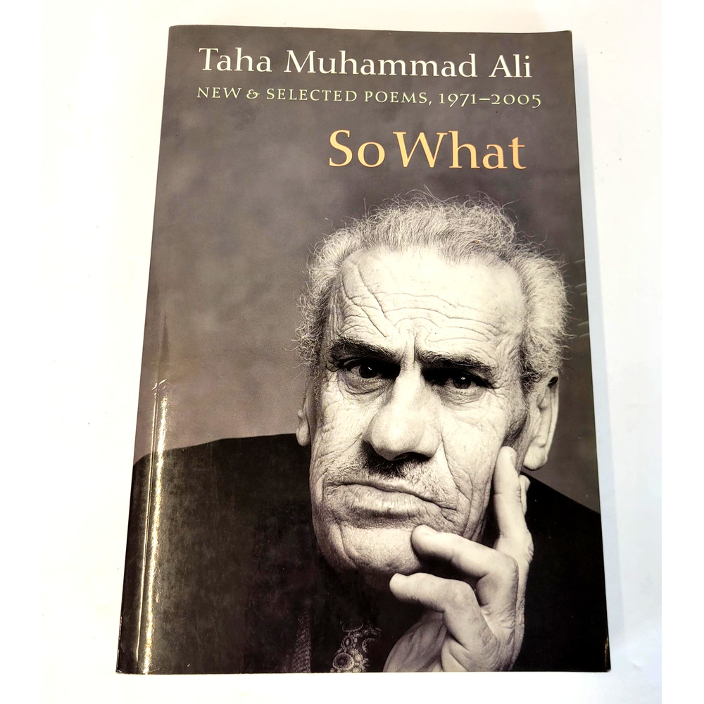 So What New & Selected Poems Taha Muhammad Ali Copper Canyon Trade PB Poetry